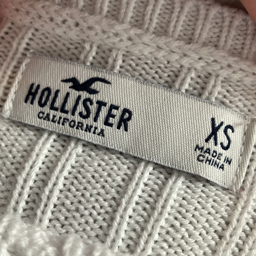 White Cable Knit Women's Cami-Top - Picture 4 of 4